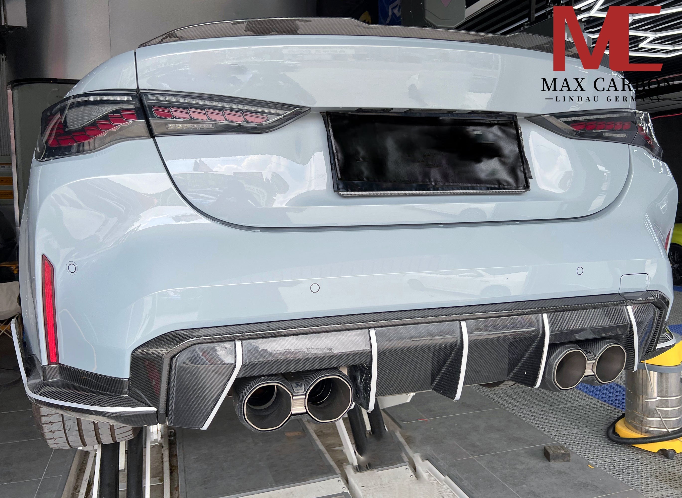 Dry Carbon Heckspoiler "Ducktail" V1 für BMW M4 G83 / 4er G23 mit Teiletypgenehmigung (TTG)   Max Carbon