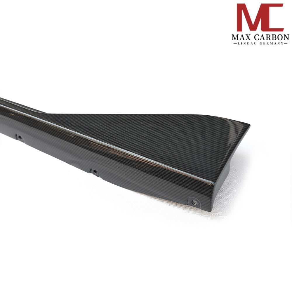 Dry Carbon Seitenschweller für BMW M3 G80 G81 mit Teiletypgenehmigung (TTG)   Max Carbon
