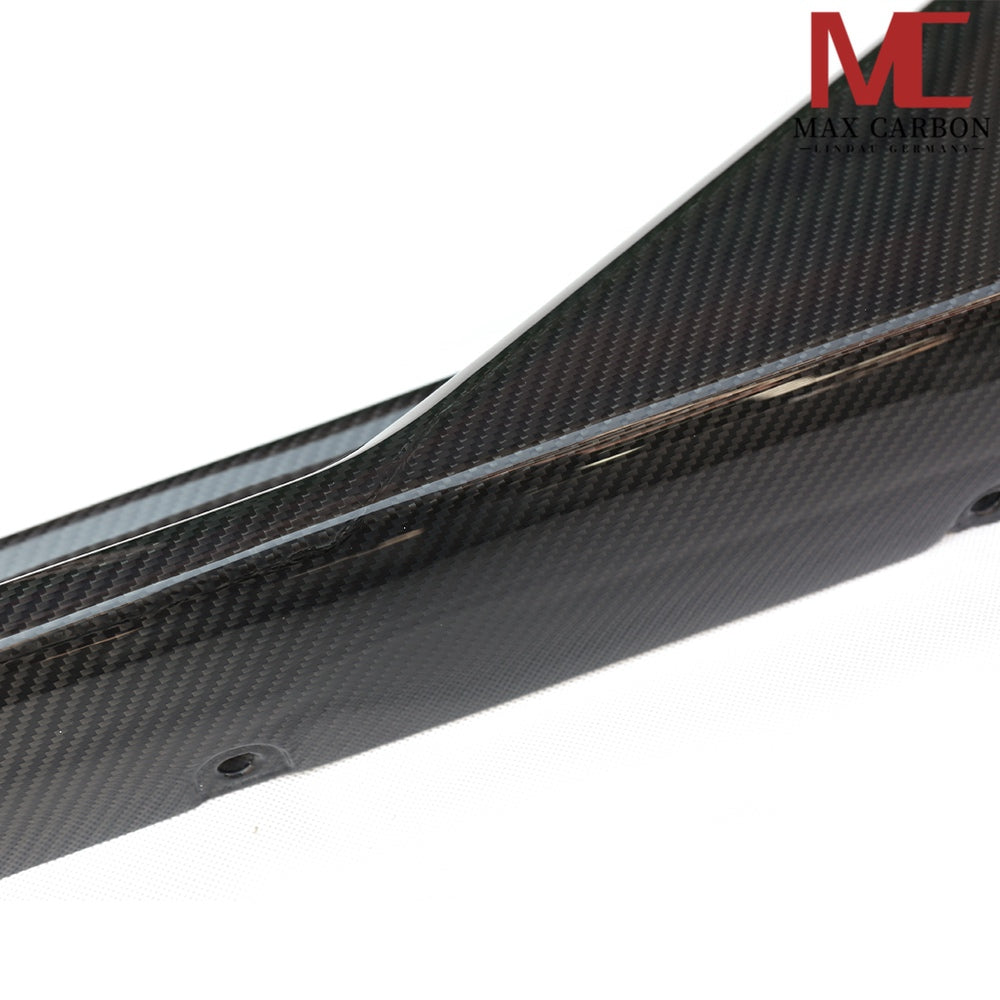 Dry Carbon Seitenschweller für BMW M3 G80 G81 mit Teiletypgenehmigung (TTG)   Max Carbon