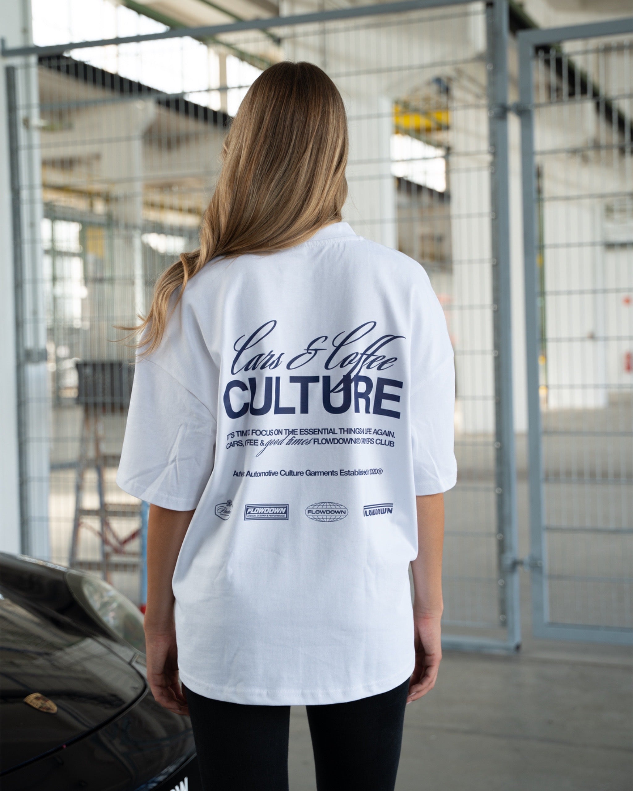 FLOW DOWN® CARS & COFFEE SHIRT 300gsm   FLOW DOWN®