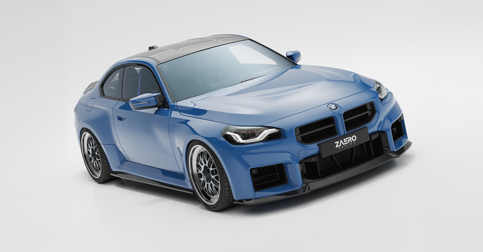 Zaero Design Seitenschweller passend für BMW M2 G87 – Fahrzeugseite