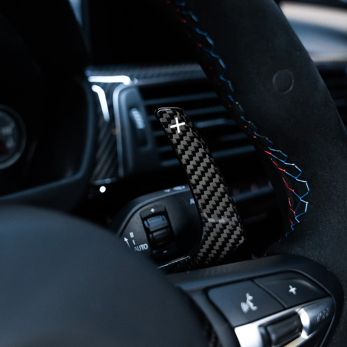 Carbon Schaltwippen V.3 für BMW M2/M3/M4 (F- und G-Reihe)   FLOW DOWN®
