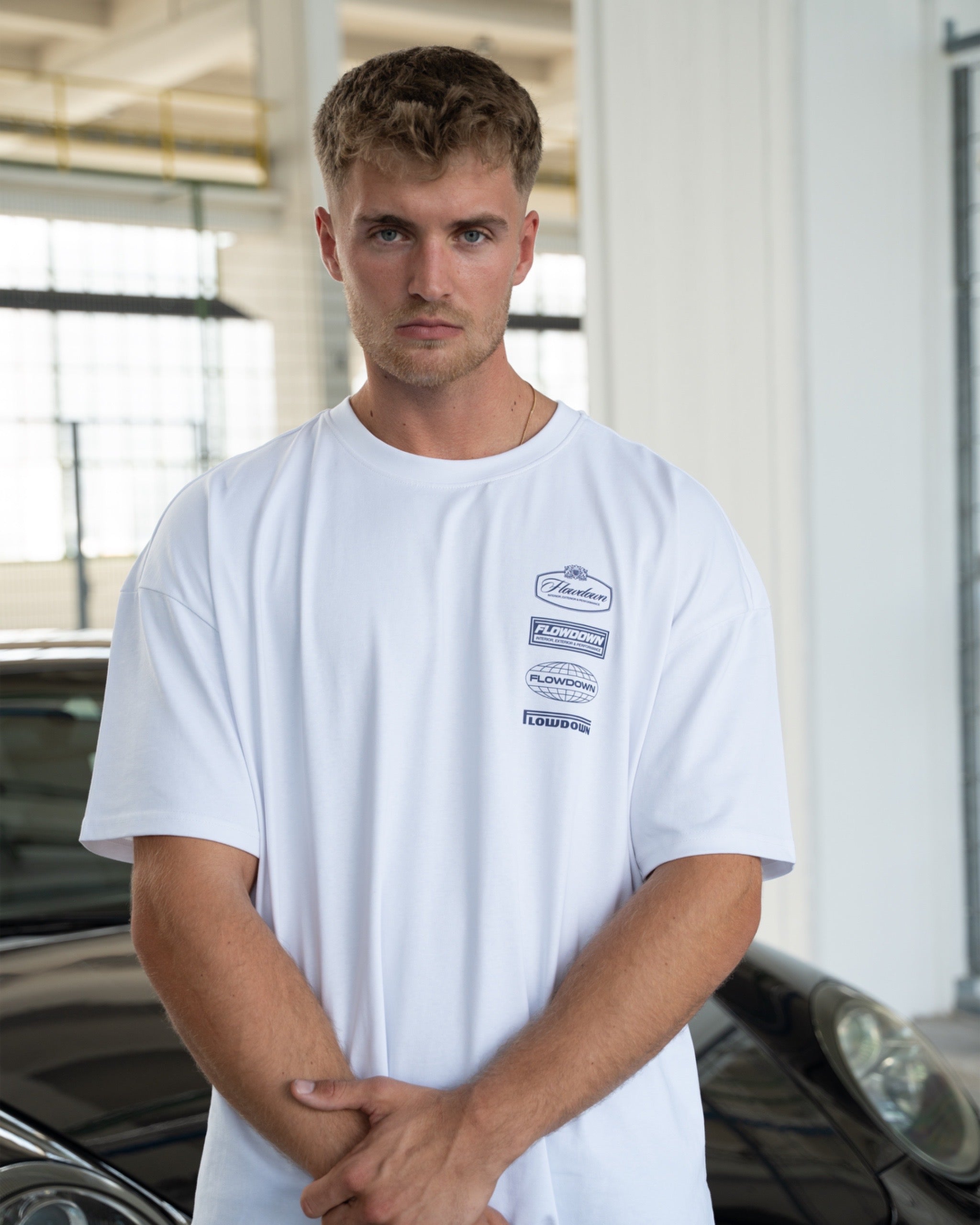 FLOW DOWN® CARS & COFFEE SHIRT 300gsm   FLOW DOWN®