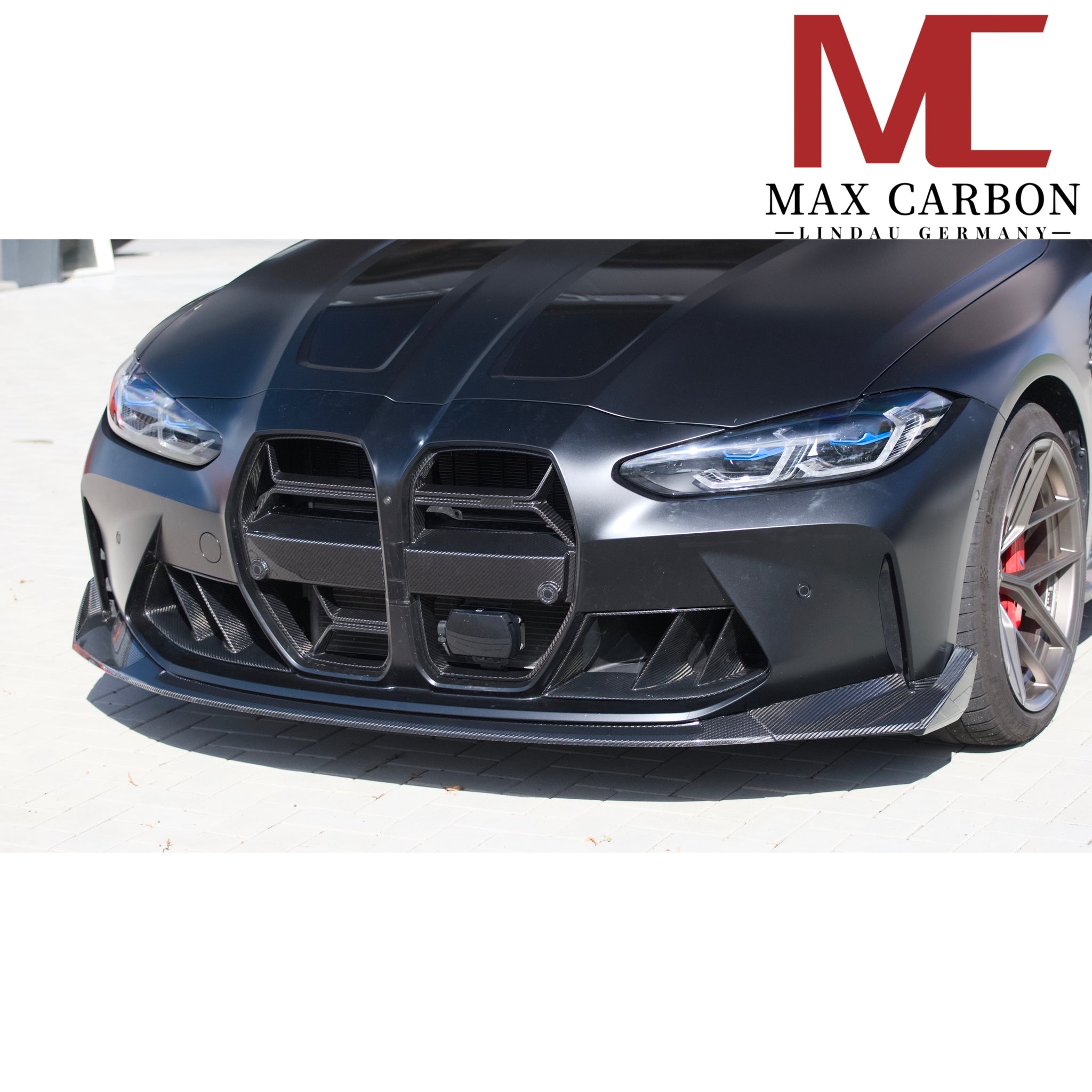 Dry Carbon Kühlergrill Nieren für BMW M3 G80 G81 / M4 G82 G83 CSL   Max Carbon