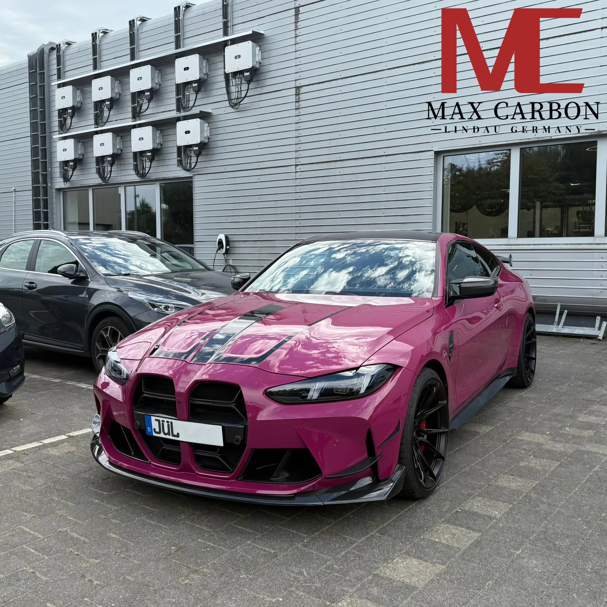 Dry Carbon Kühlergrill Nieren für BMW M3 G80 G81 / M4 G82 G83 CSL   Max Carbon