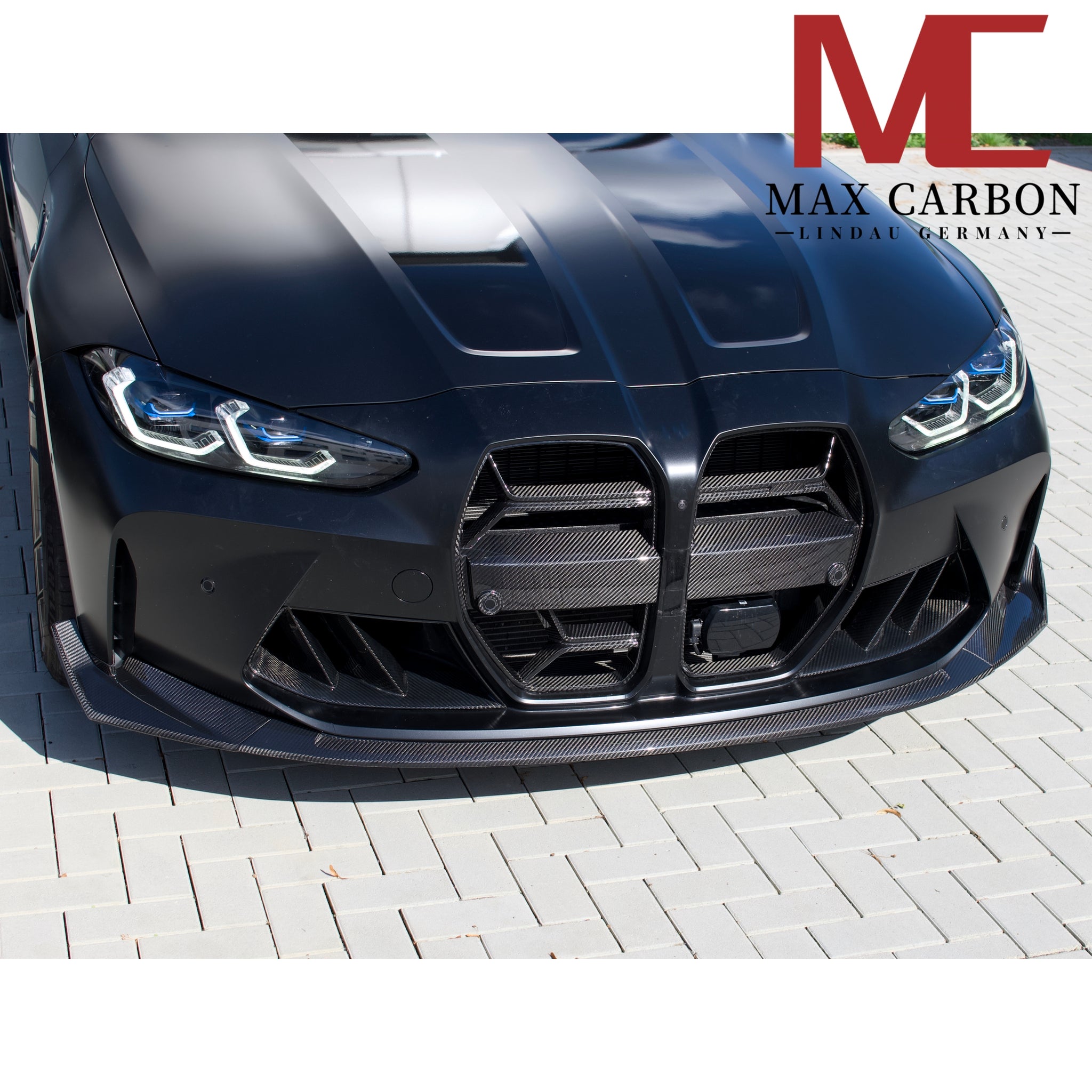 Dry Carbon Kühlergrill Nieren für BMW M3 G80 G81 / M4 G82 G83 CSL   Max Carbon