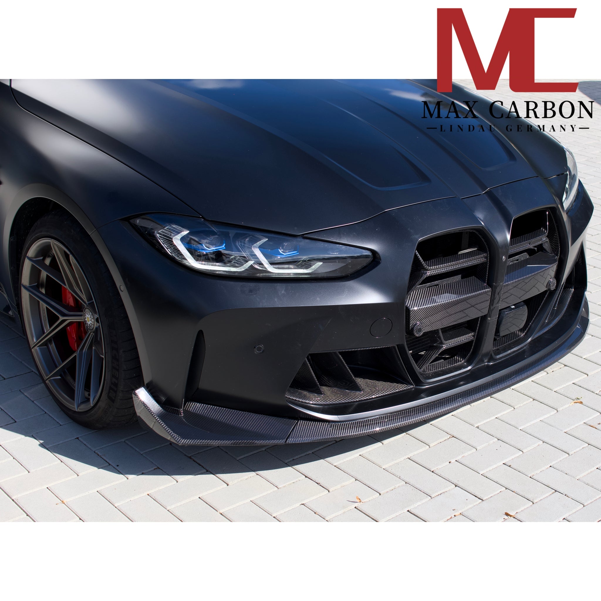 Dry Carbon Frontlippe für BMW M3 G80 G81 / M4 G82 G83 CSL mit Teiletypgenehmigung (TTG)   Max Carbon