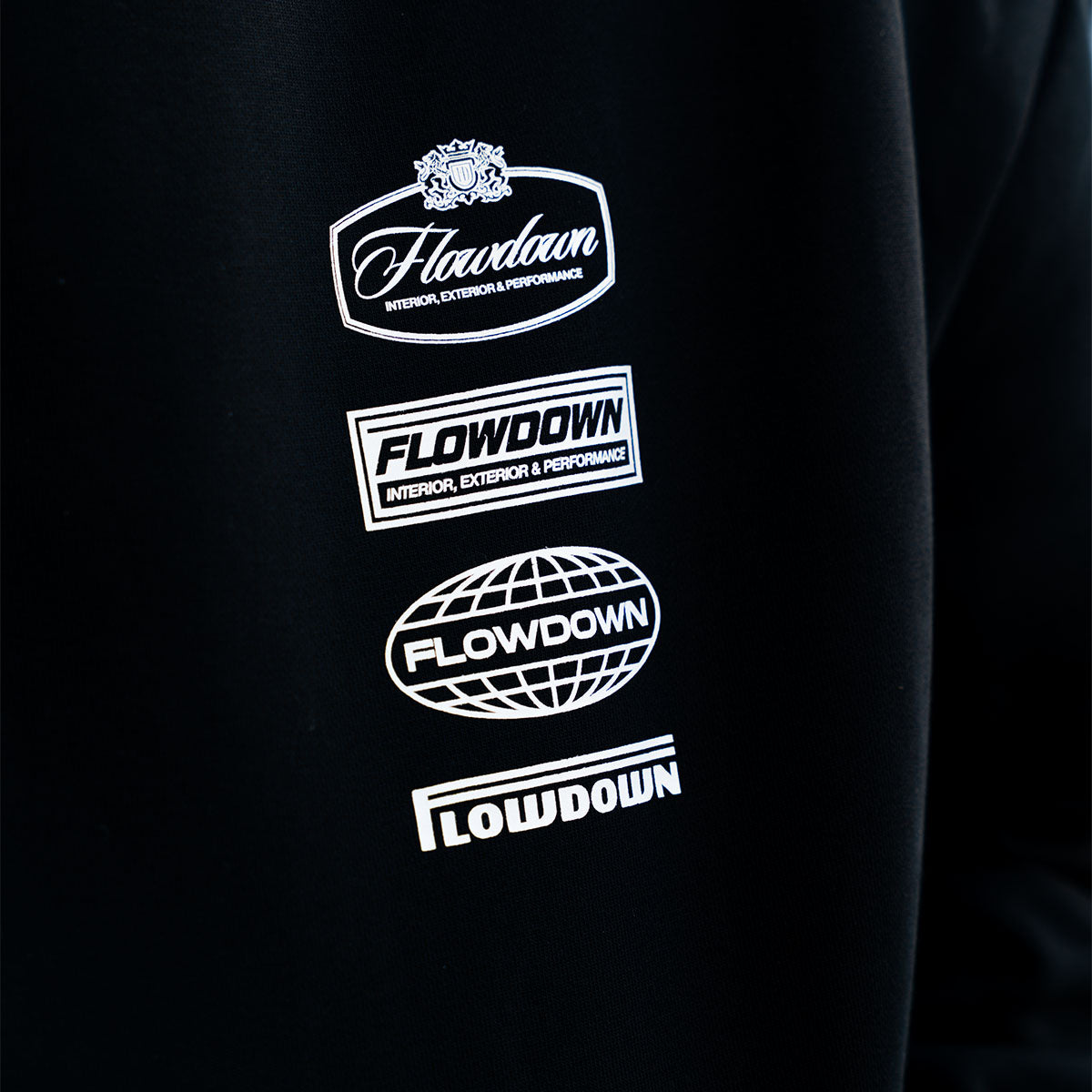 FLOW DOWN® Cars & Coffee Hoodie 500gsm – Oversized Fit   FLOW DOWN®