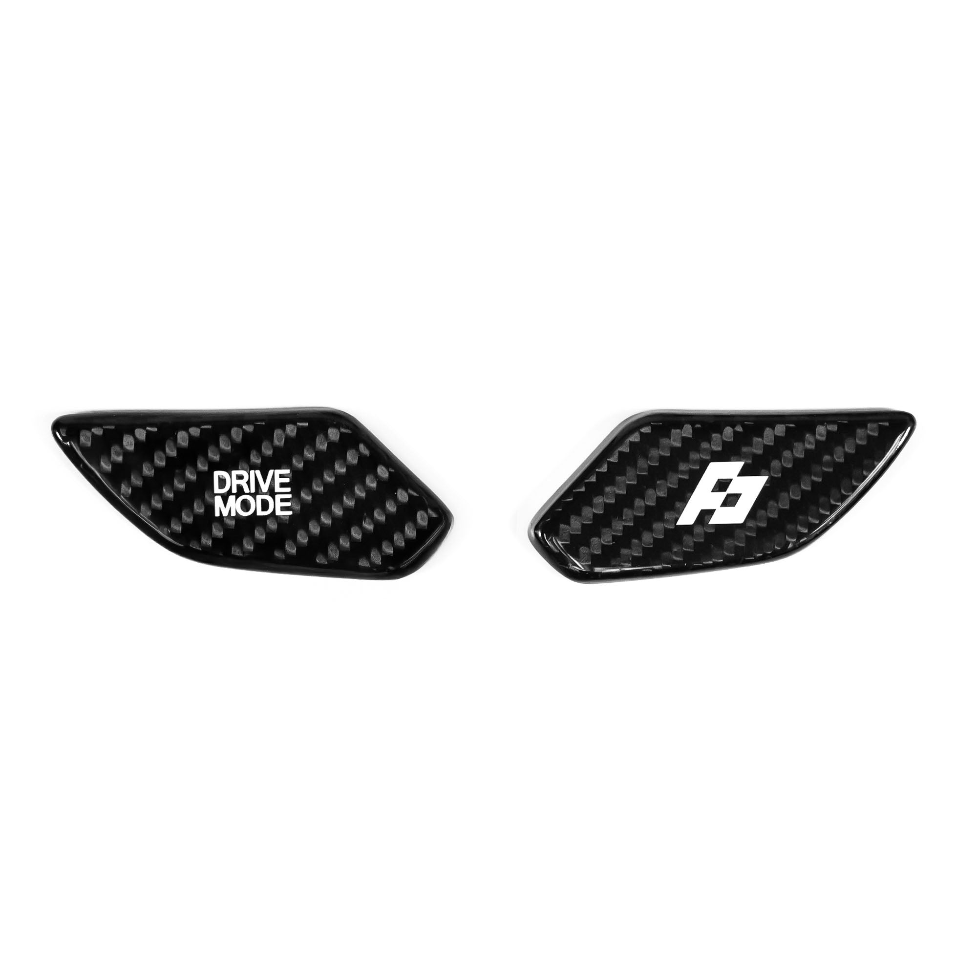 NTECHNIKS Carbon Drive Mode Buttons für Hyundai I20N/I30N/Kona N  Carbon-Weiß NTECHNIKS