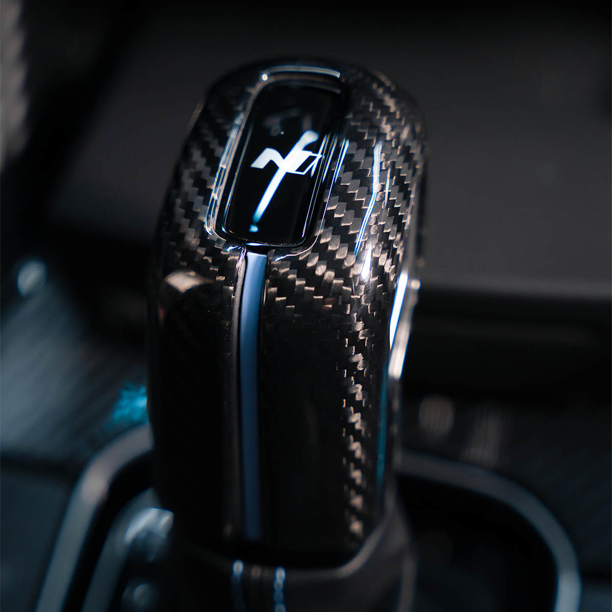 Carbon Schaltknauf Cover für Hyundai I30N / Kona N