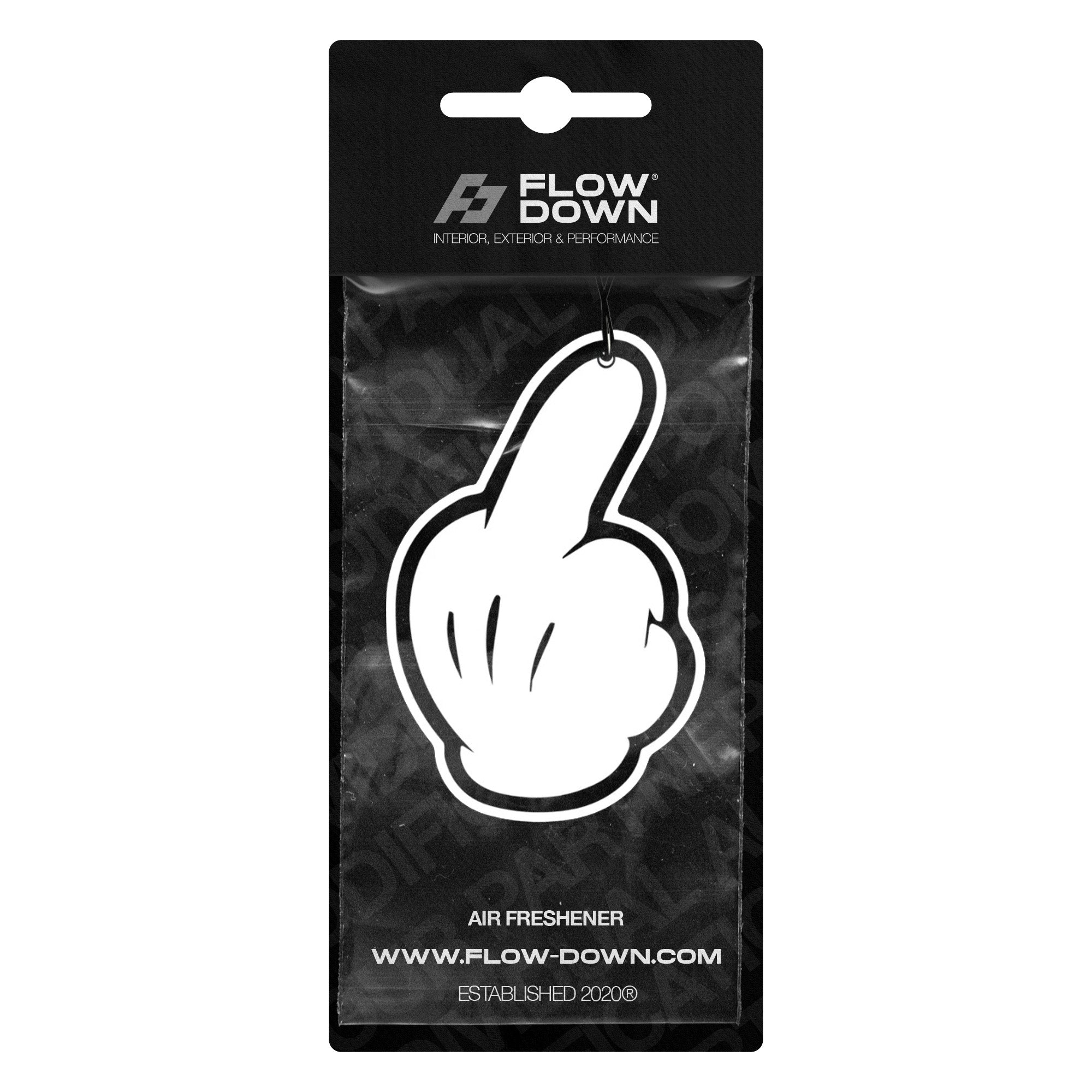 middle finger air freshener 