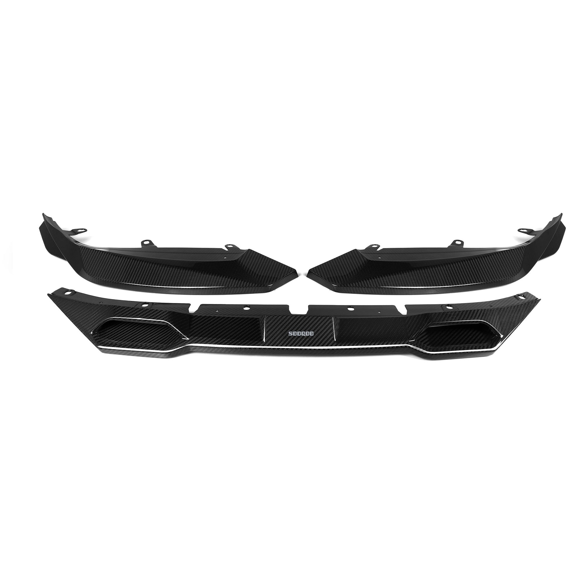 Frontlippe V.2 aus PrePreg Carbon für BMW M2 G87   FLOW DOWN®