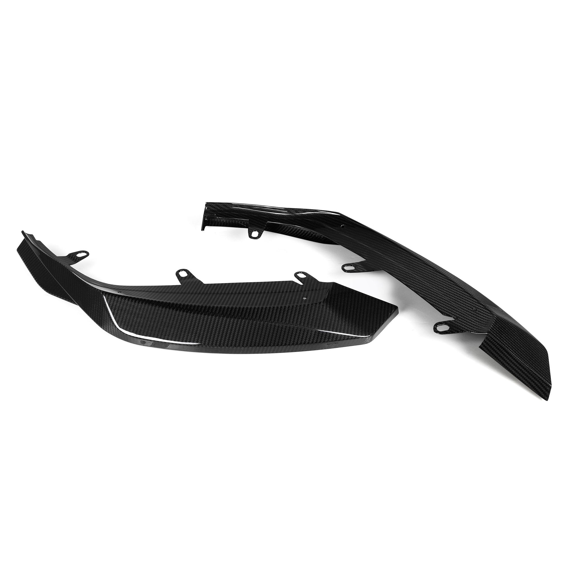 Frontlippe V.2 aus PrePreg Carbon für BMW M2 G87   FLOW DOWN®