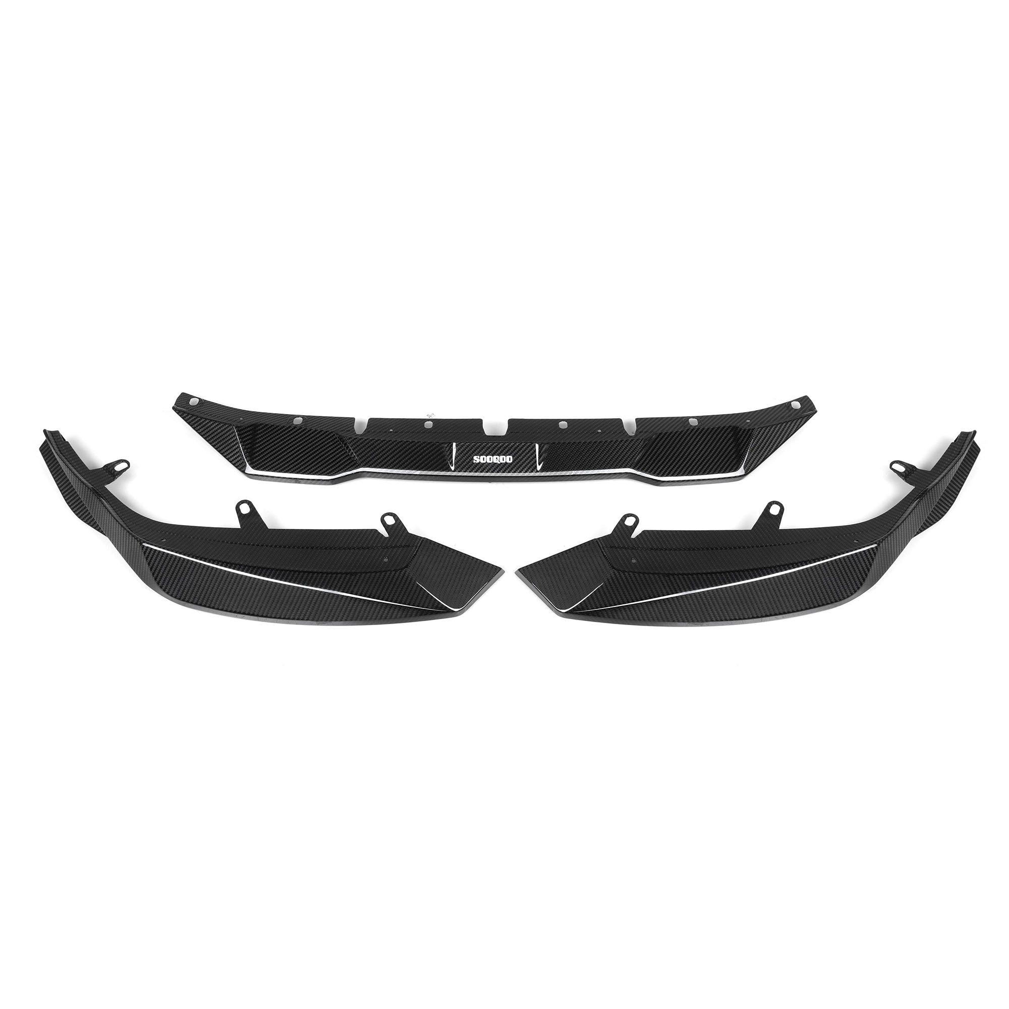 Frontlippe V.3 aus PrePreg Carbon für BMW M2 G87   FLOW DOWN®