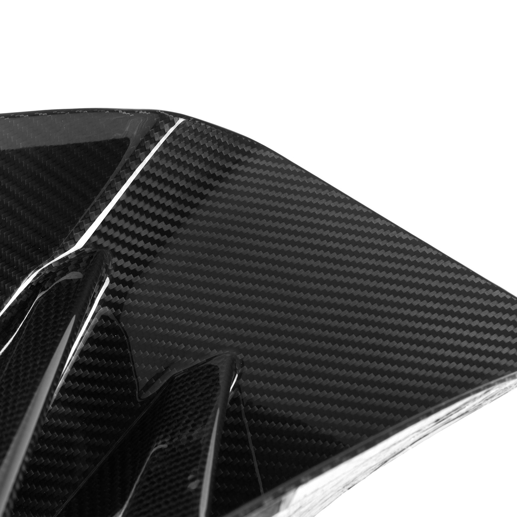 Frontschacht Einsätze aus PrePreg Carbon für BMW M2 G87   FLOW DOWN®