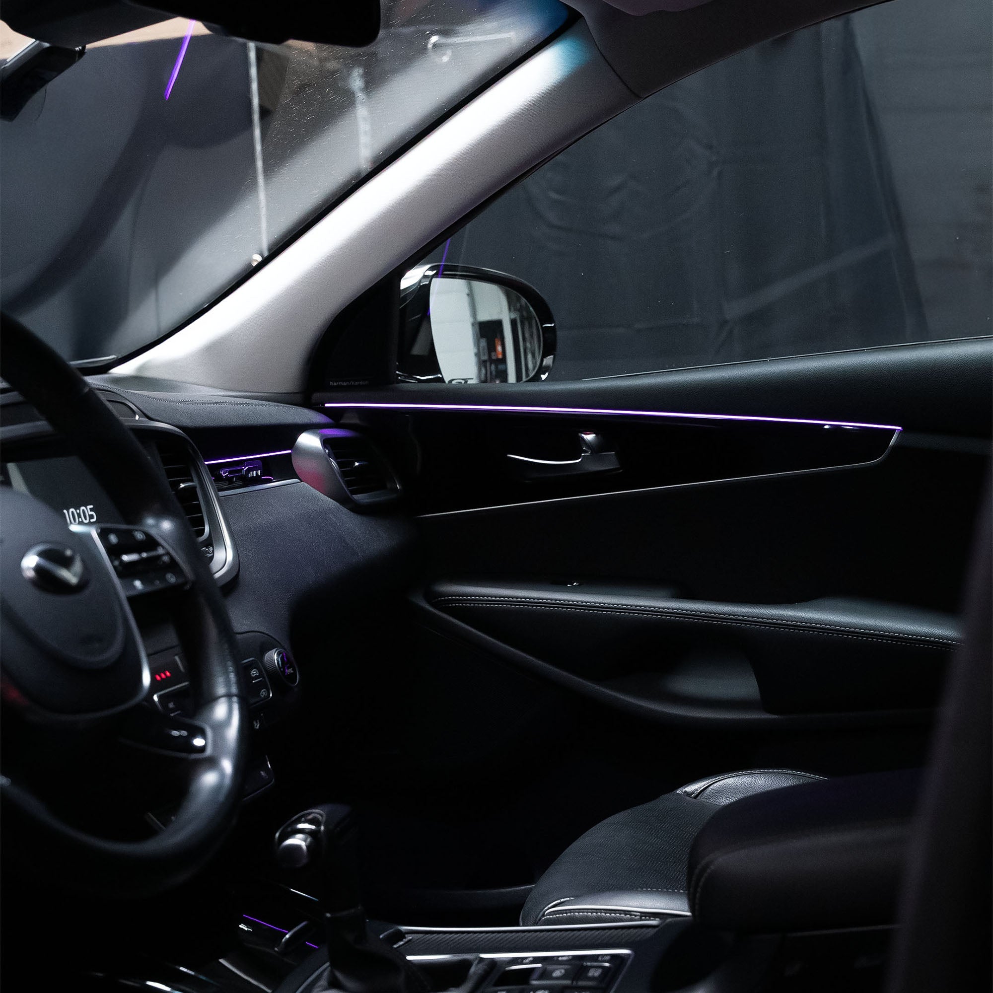 FLOW DOWN® Ambientebeleuchtung 2.0 Nachrüstung für Kia Sorento   FLOW DOWN®