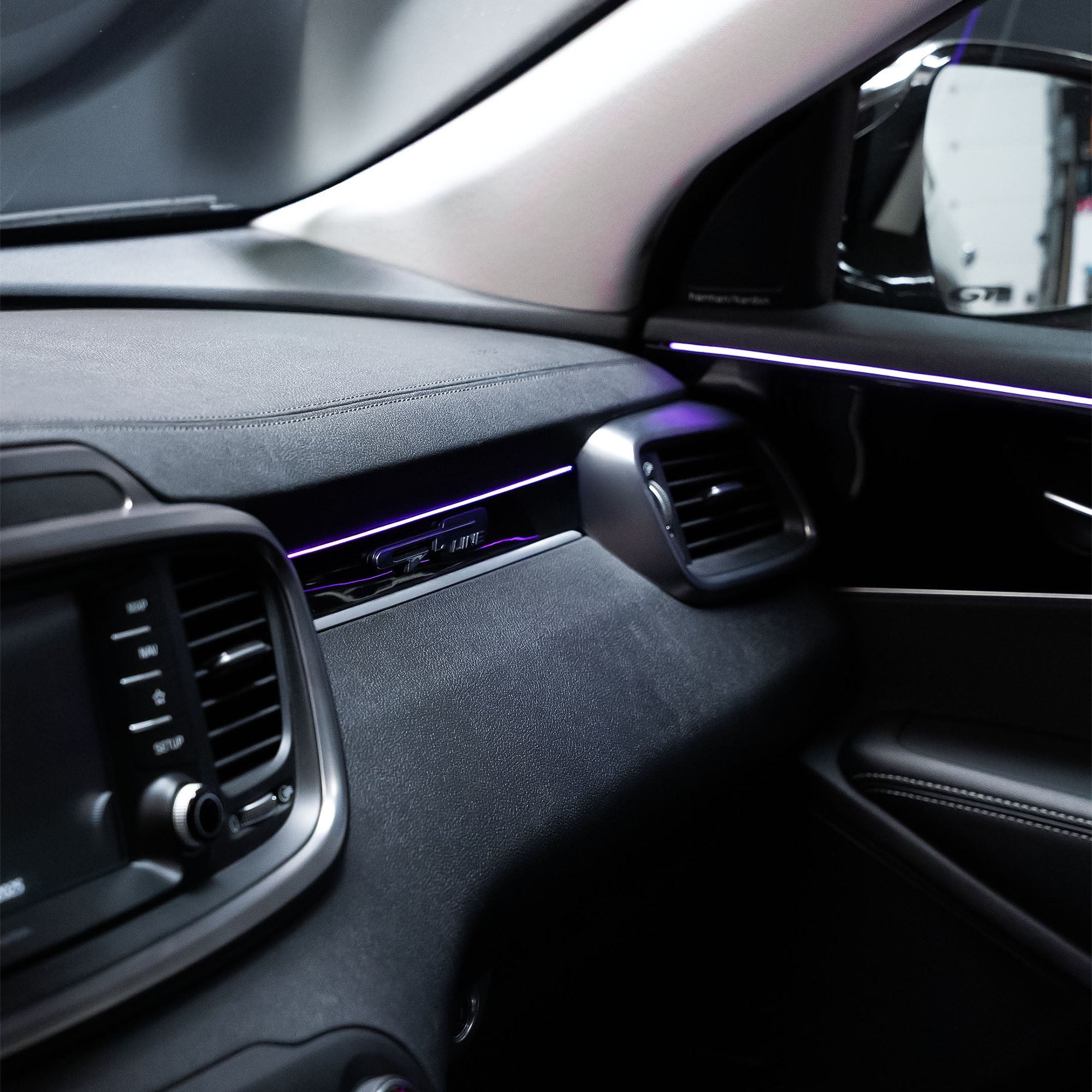 FLOW DOWN® Ambientebeleuchtung 2.0 Nachrüstung für Kia Sorento   FLOW DOWN®