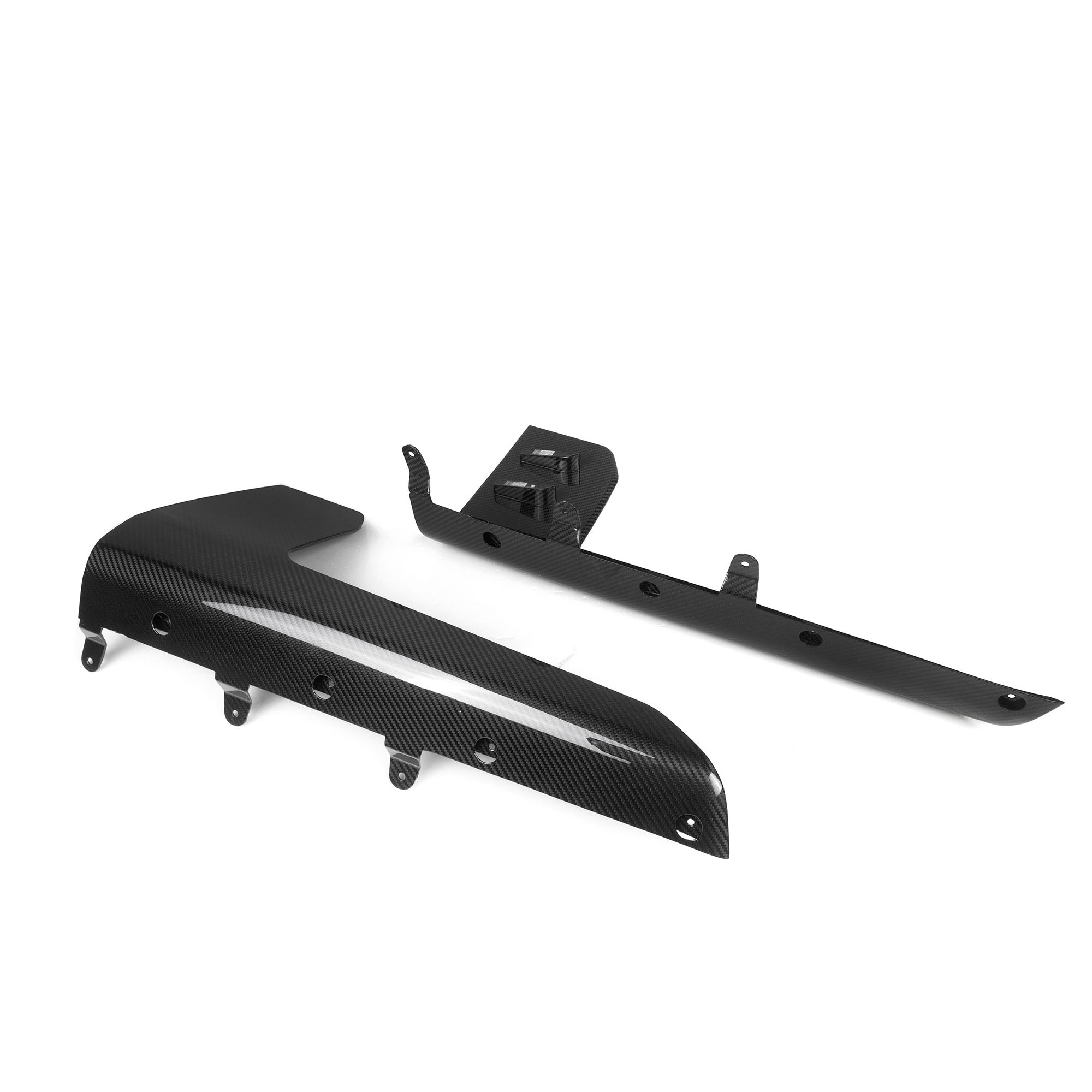 Seitenschweller Ansätze aus PrePreg Carbon für BMW M2 G87   FLOW DOWN®
