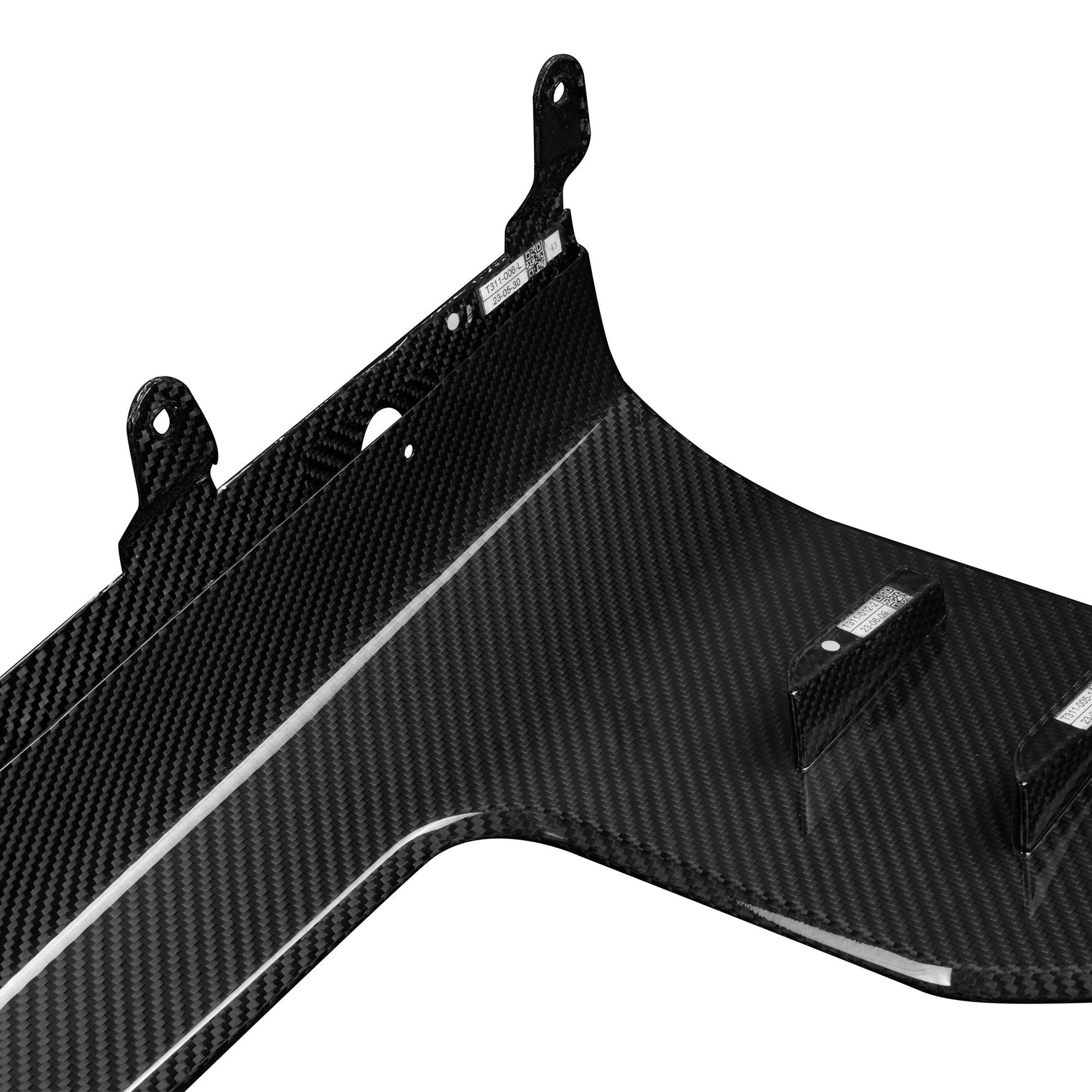 Seitenschweller Ansätze aus PrePreg Carbon für BMW M2 G87   FLOW DOWN®