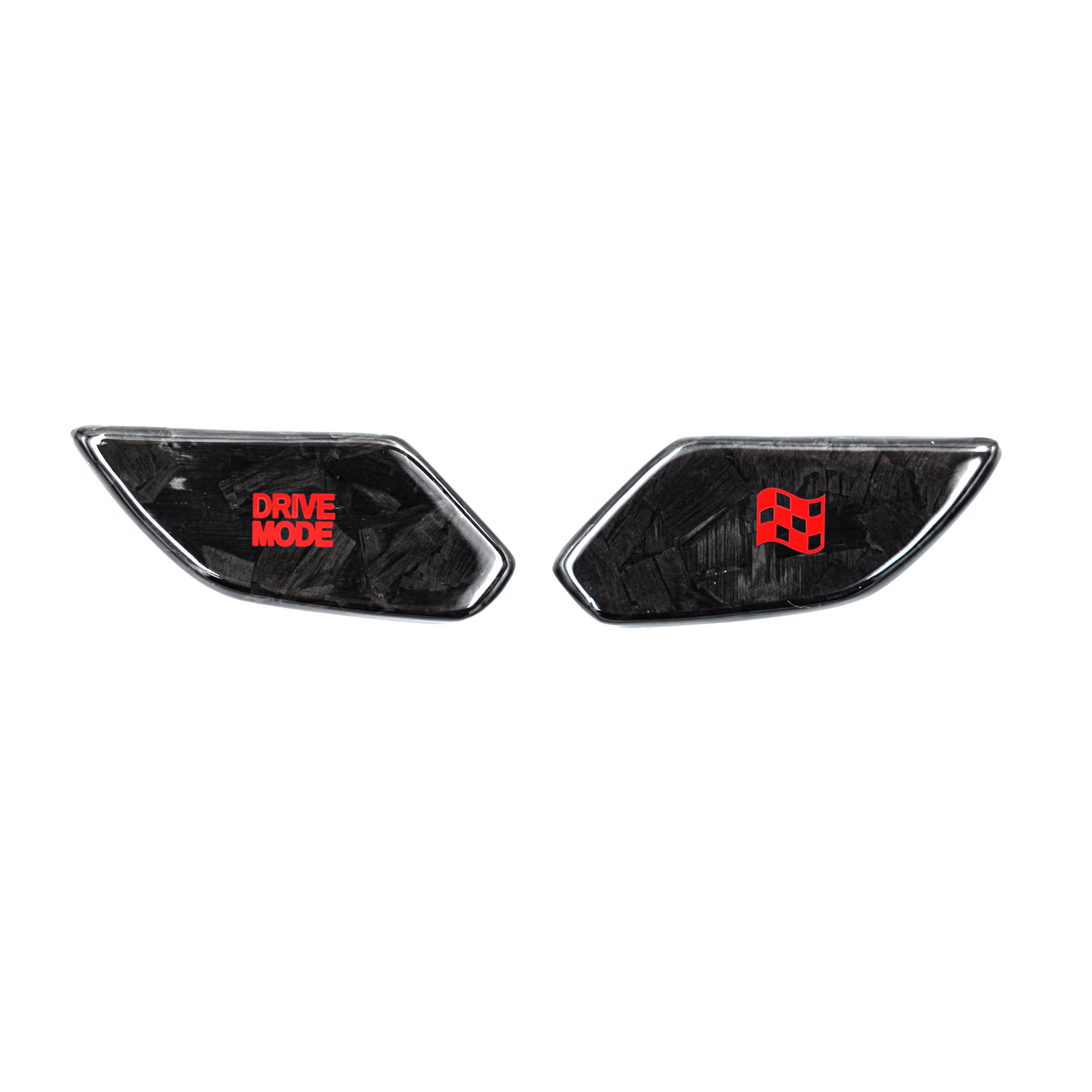 Drive Mode Buttons for Hyundai Steering Wheel | Full carbon covers