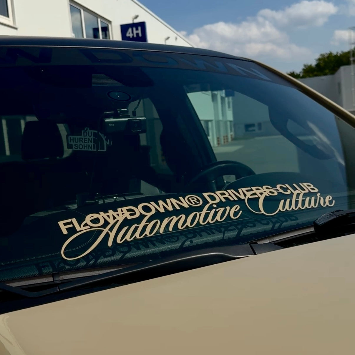 FLOW DOWN® DRIVERS CLUB Sticker   FLOW DOWN®