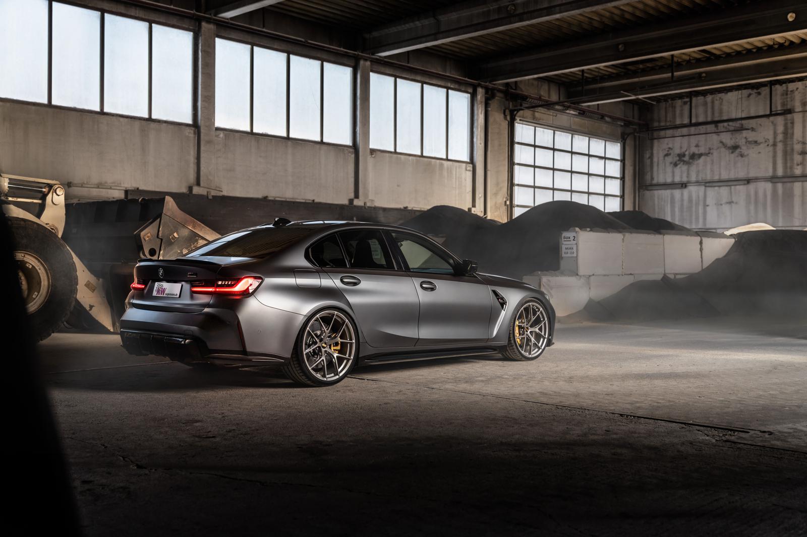 KW Gewindefahrwerk V3 inox (inkl. Stilllegung f. elektr. Dämpfer) für BMW M3 G80
