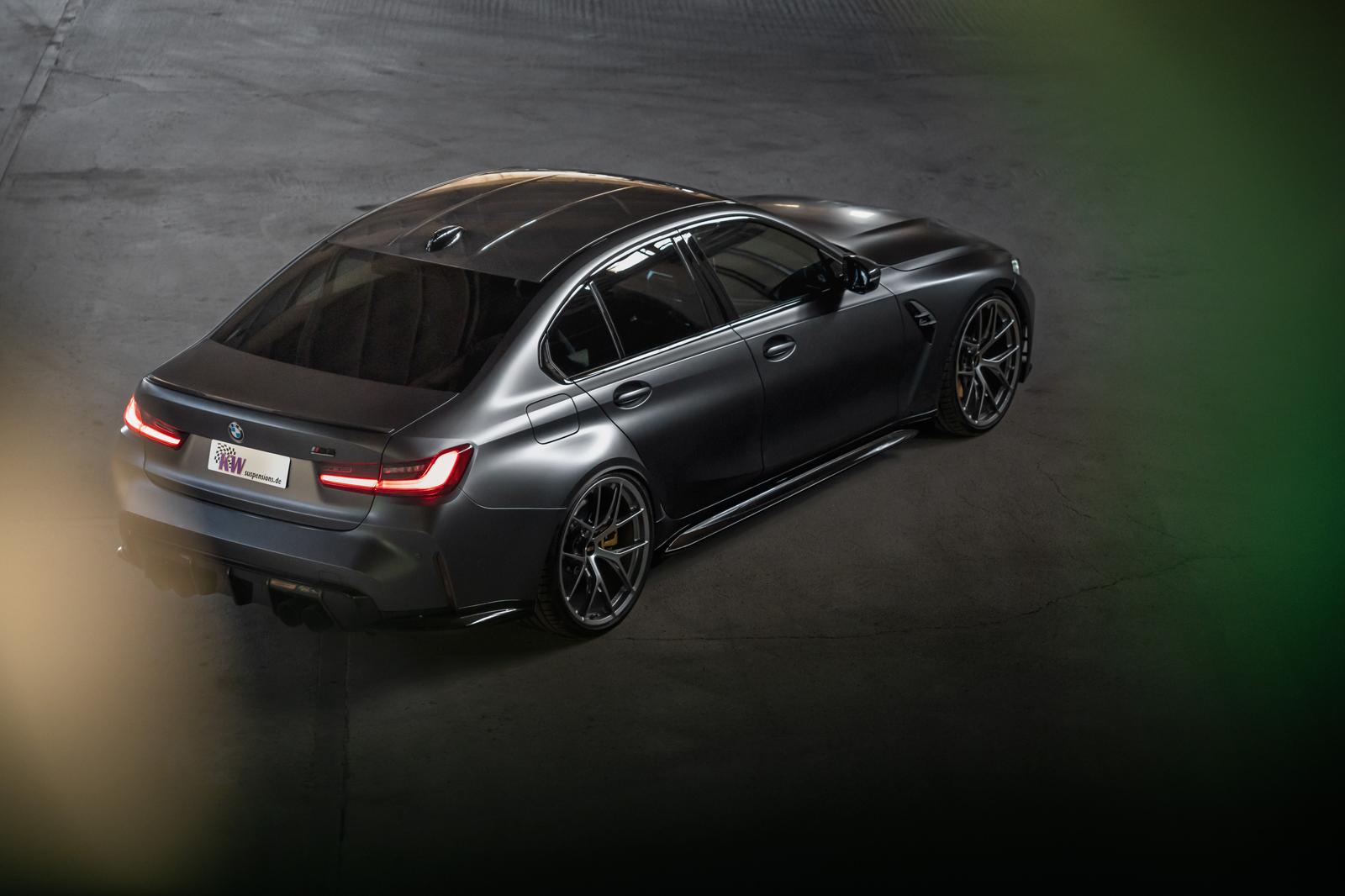 KW Gewindefahrwerk V3 inox (inkl. Stilllegung f. elektr. Dämpfer) für BMW M3 G80
