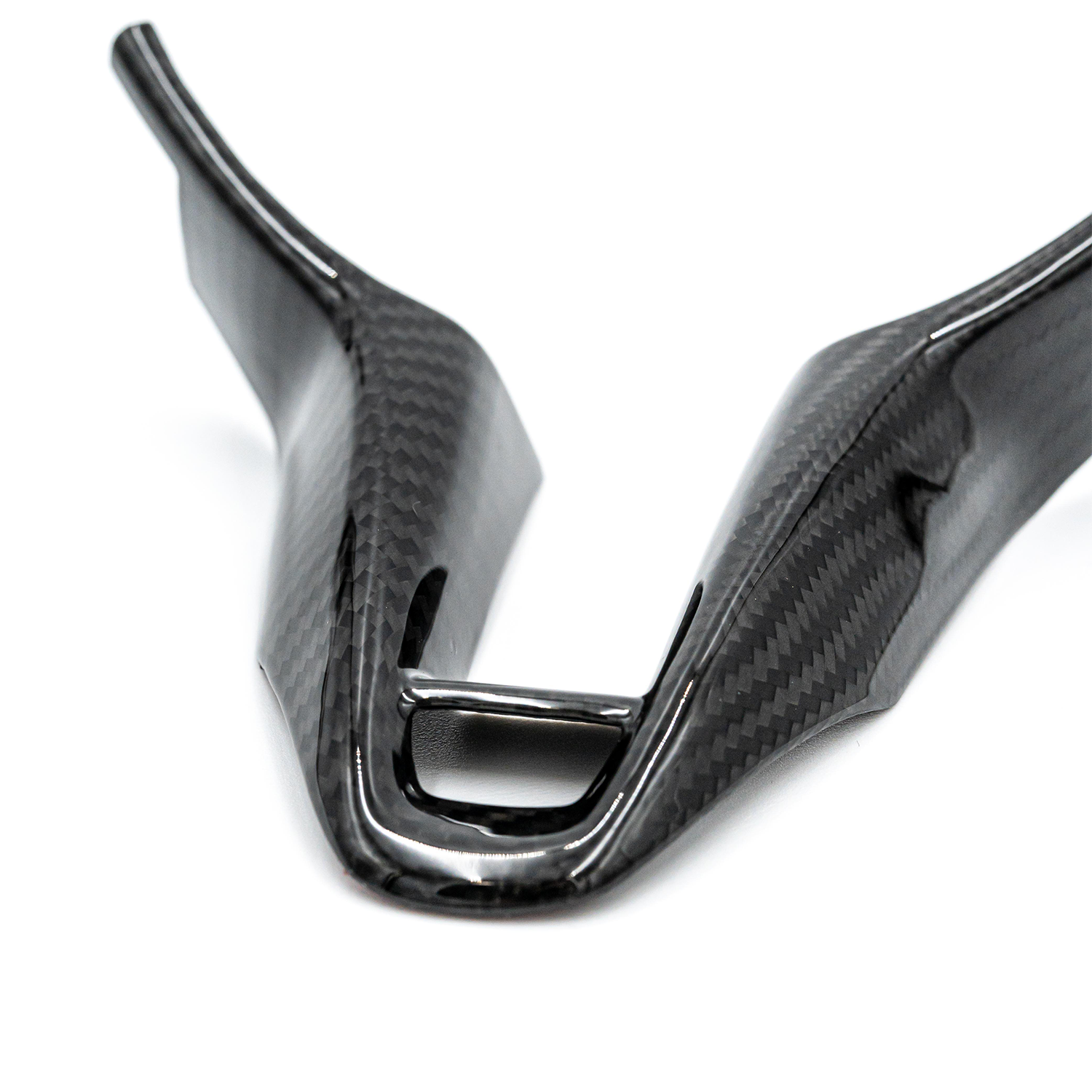 Steering wheel clip for Hyundai steering wheel | Full carbon covers