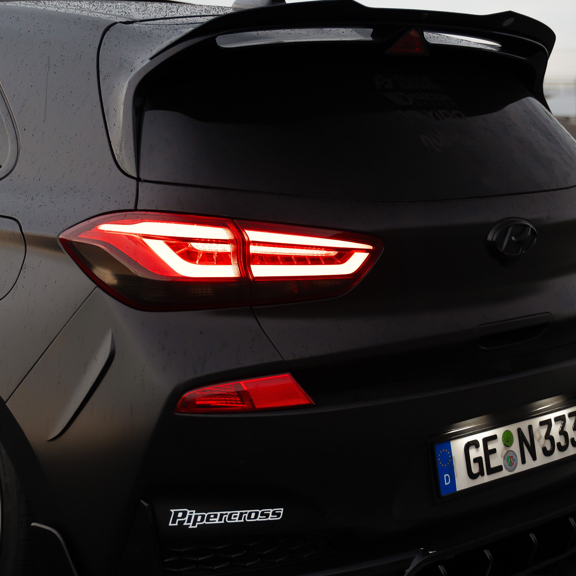 Tint film rear lights for Hyundai I30N