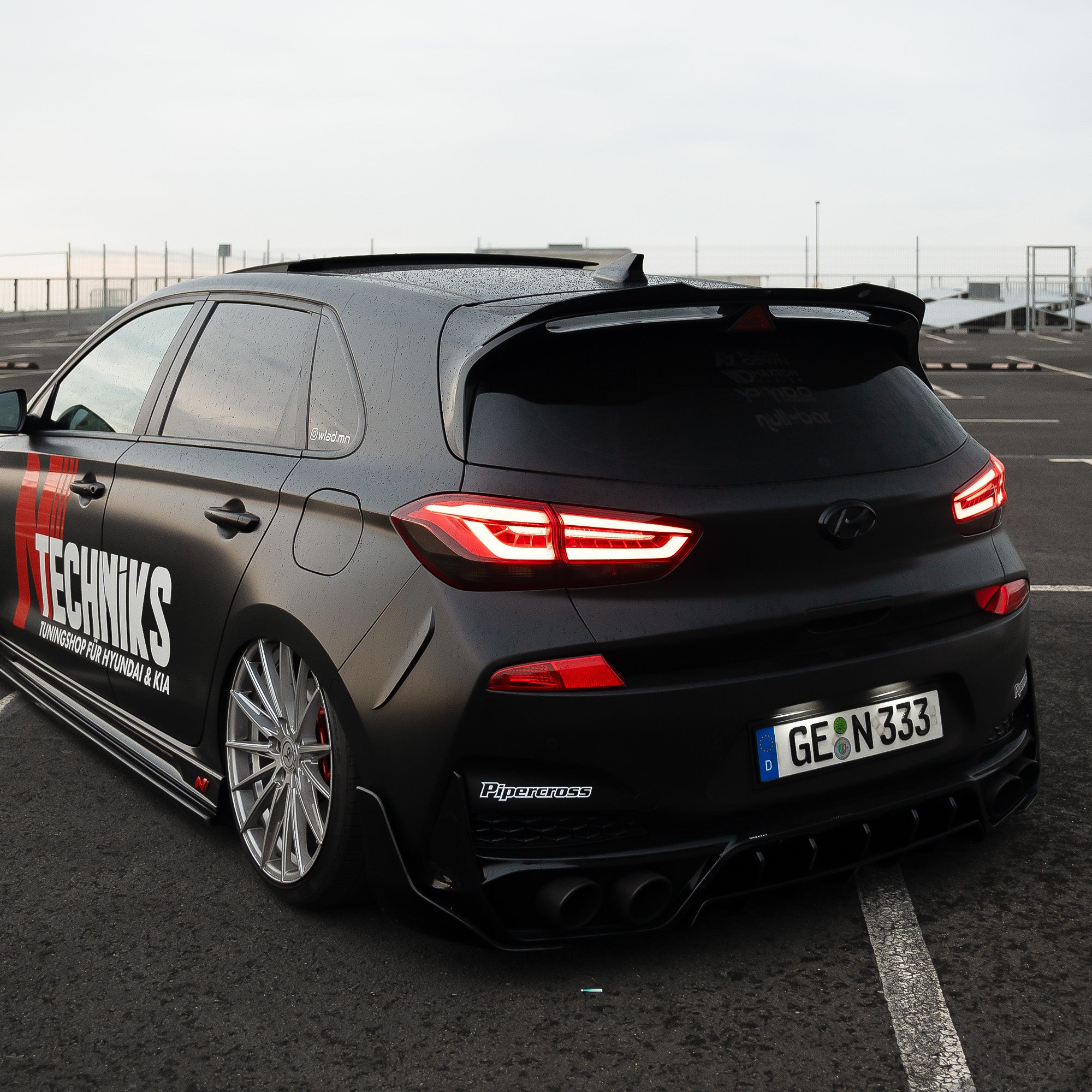 N TECHNIKS® Tönungsfolie Rückleuchten für Hyundai I30N