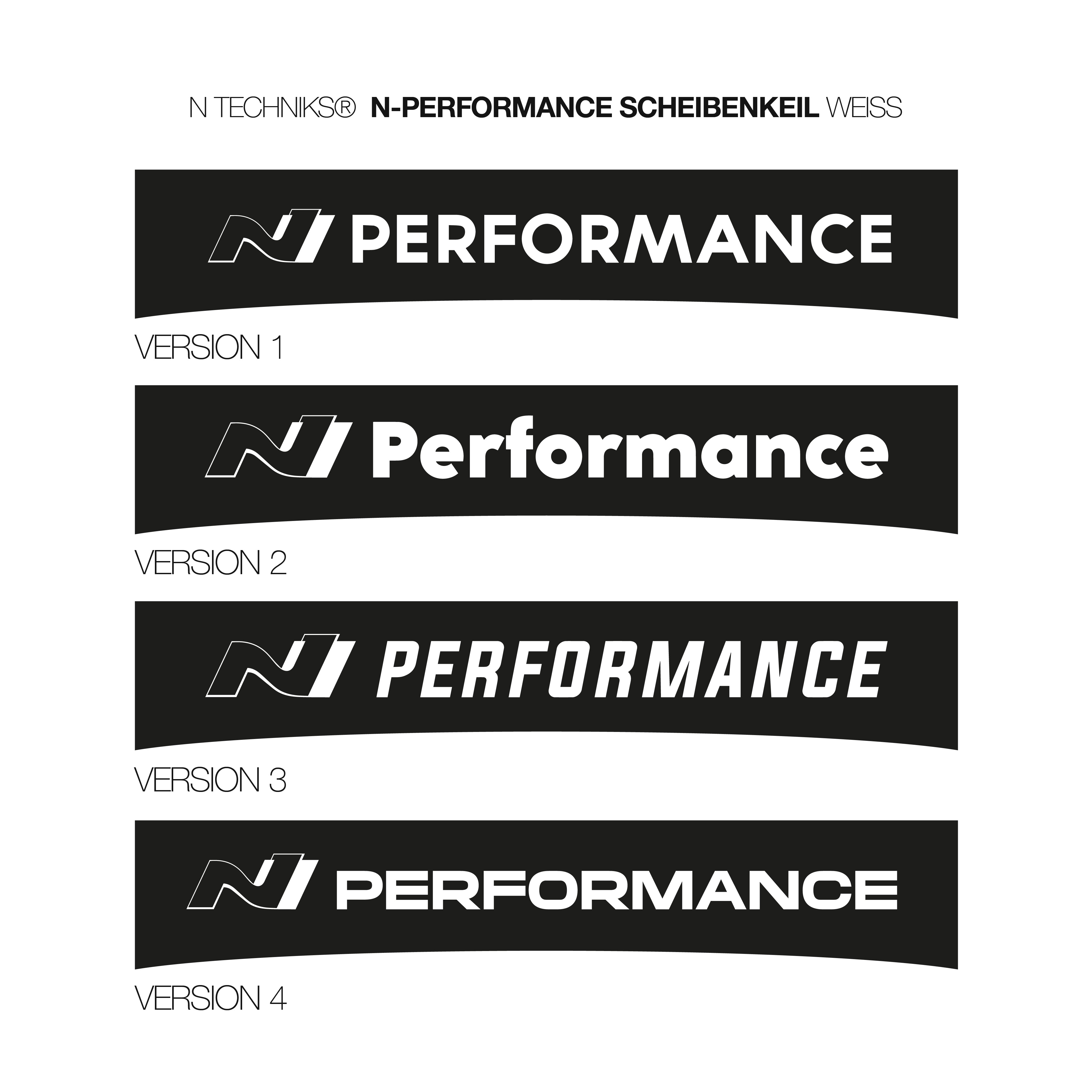 N-Performance window sticker