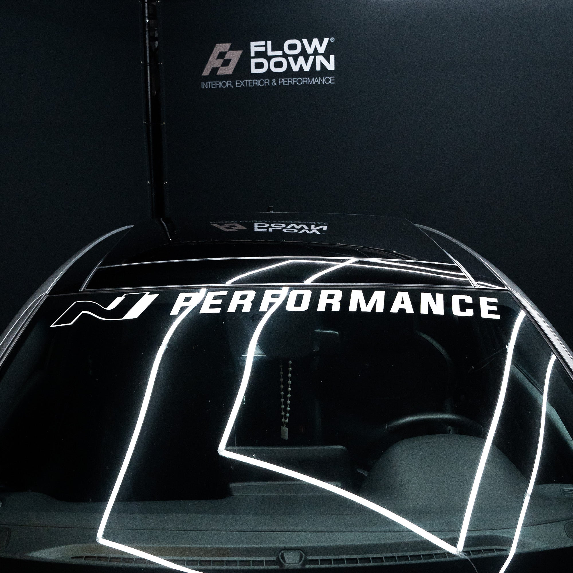 N-Performance window sticker