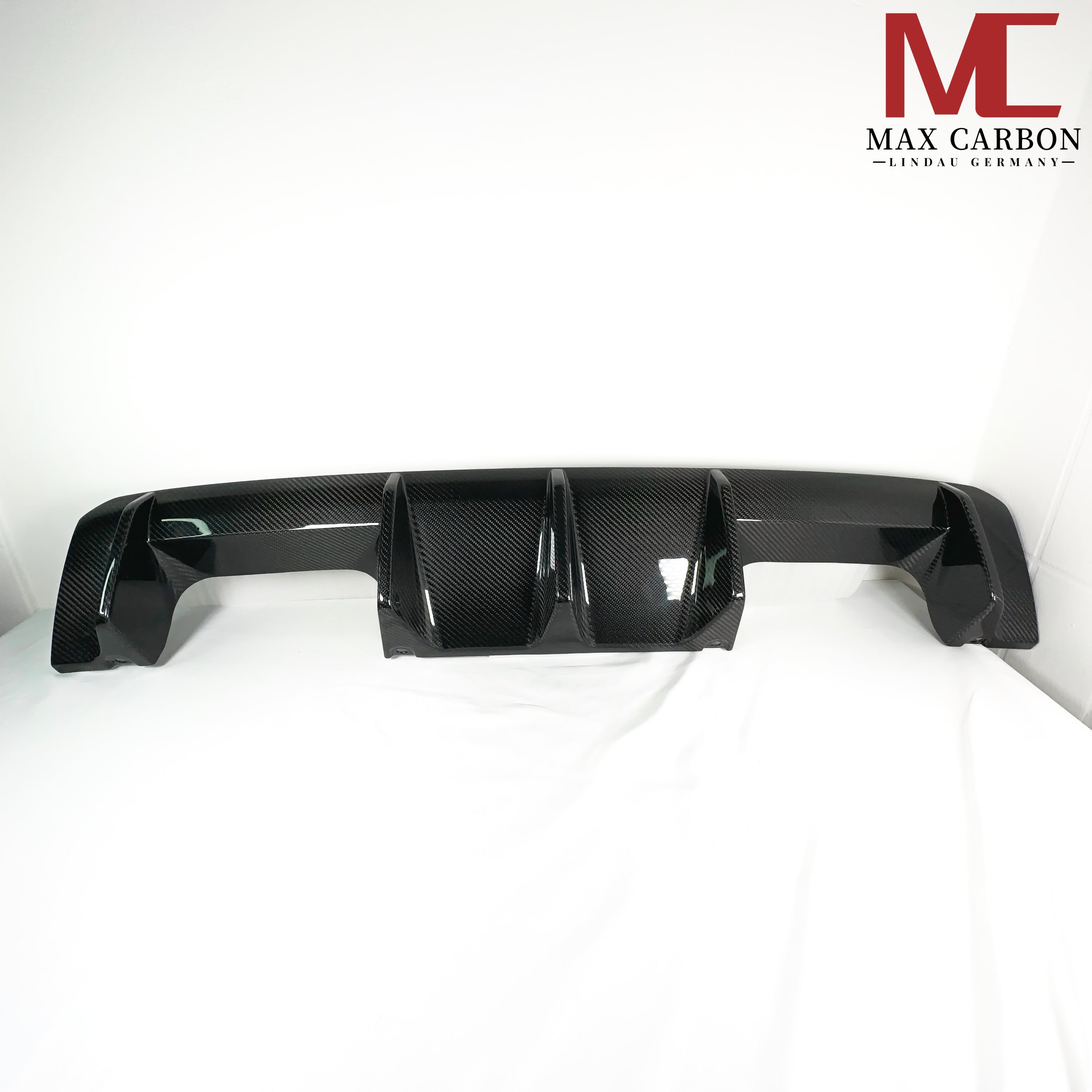 Dry Carbon Heckdiffusor "Performance Style" für BMW M3 G80 G81 / M4 G82 G83 mit Teiletypgenehmigung (TTG)   Max Carbon