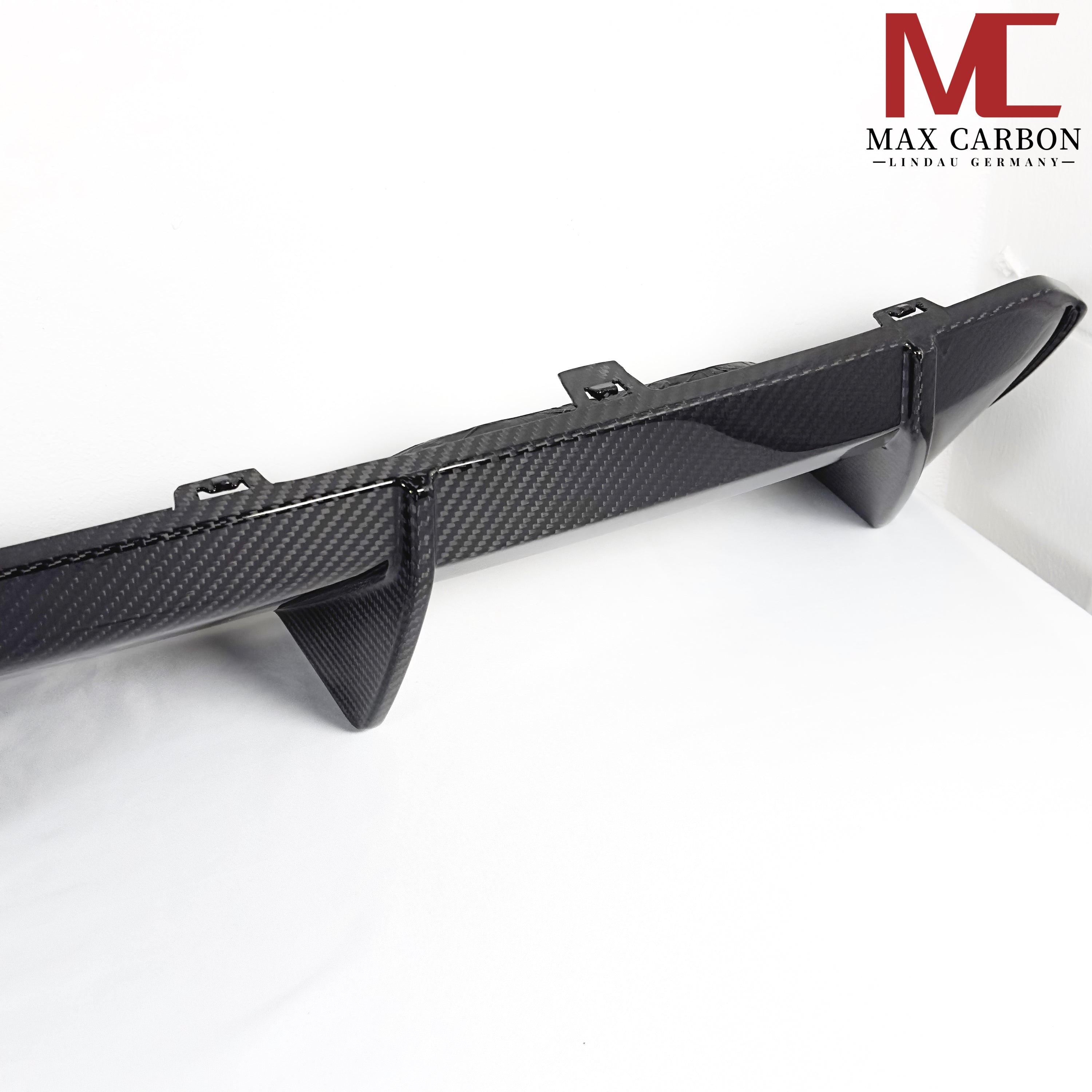 Dry Carbon Heckdiffusor "Performance Style" für BMW M3 G80 G81 / M4 G82 G83 mit Teiletypgenehmigung (TTG)   Max Carbon