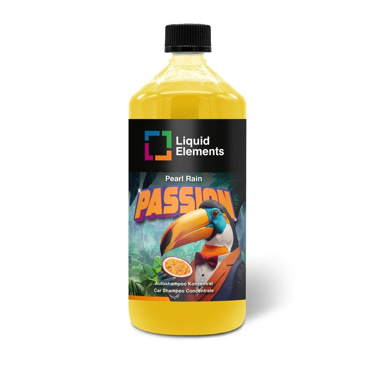Autoshampoo Pearl Rain von Liquid Elements, Duft Passion, 1 Liter Flasche #Duft_Passion (Maracuja)