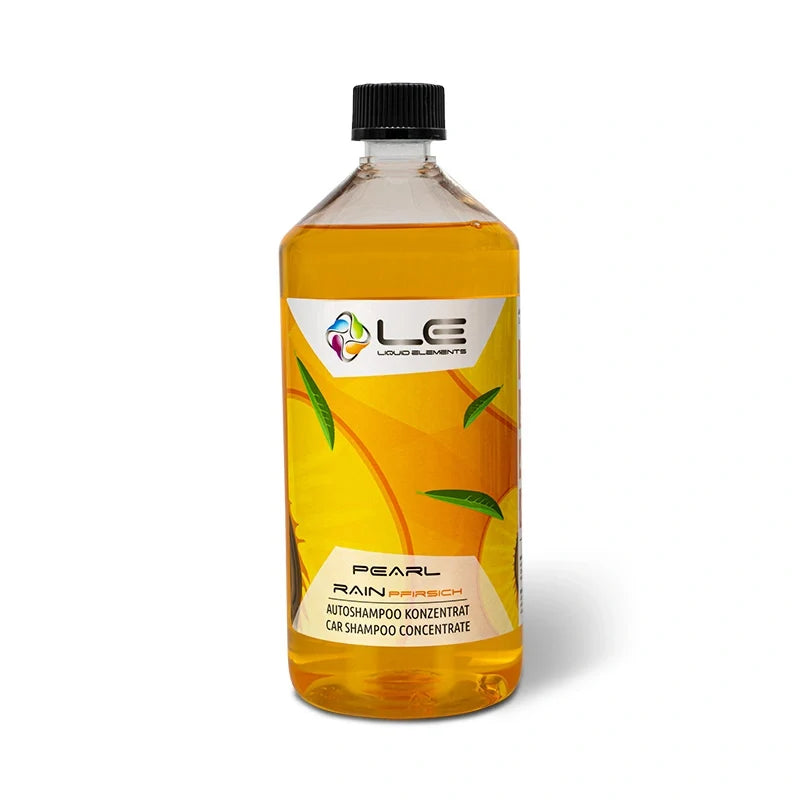 Autoshampoo Pearl Rain von Liquid Elements, Duft Pfirsich, 1 Liter Flasche #Duft_Pfirsich