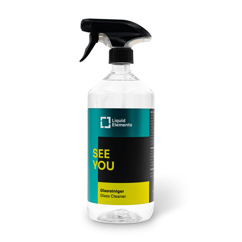 Glasreiniger See You von Liquid Elements, 1 Liter Sprühflasche