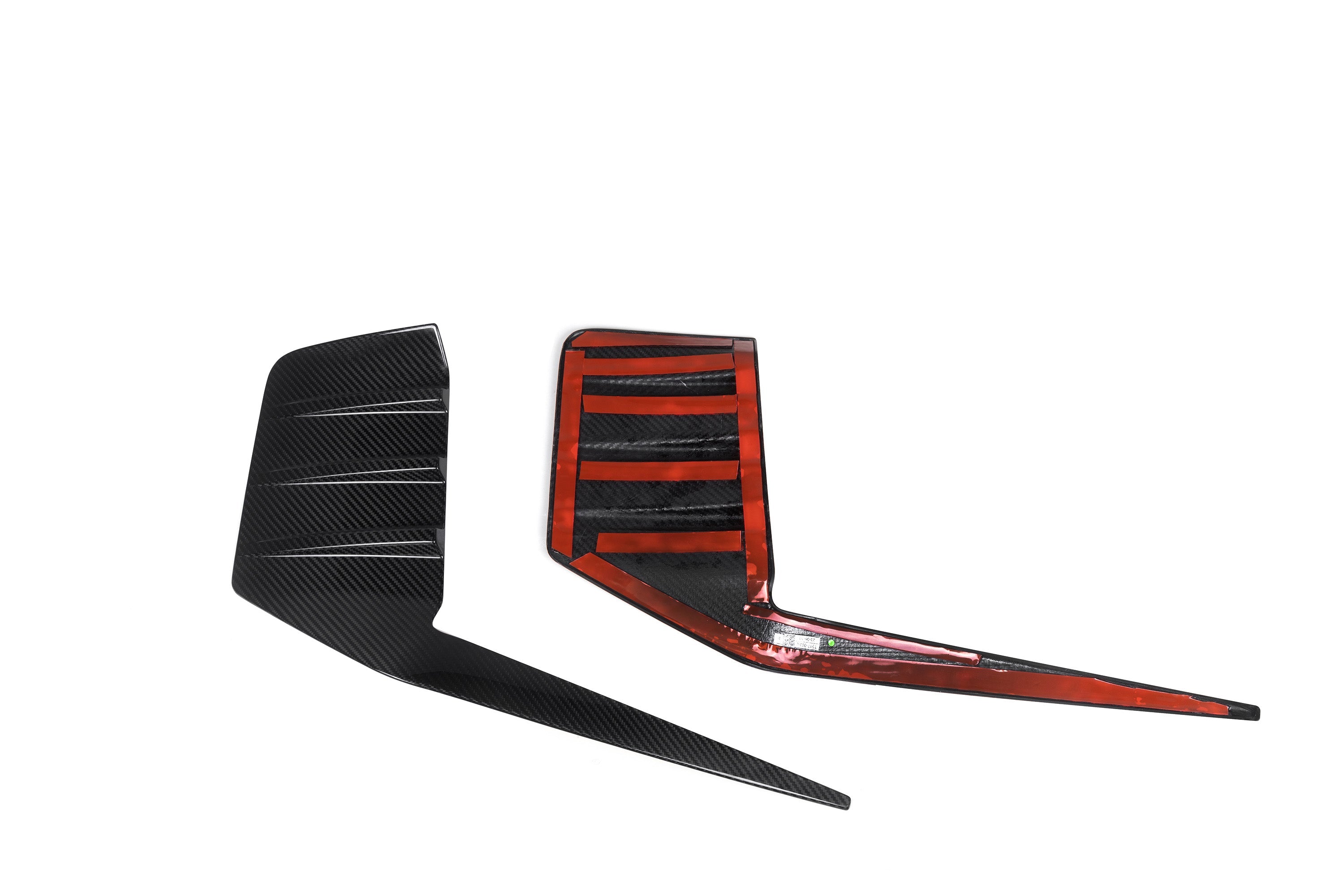 Rear canards made of PrePreg Carbon for BMW M2 G87