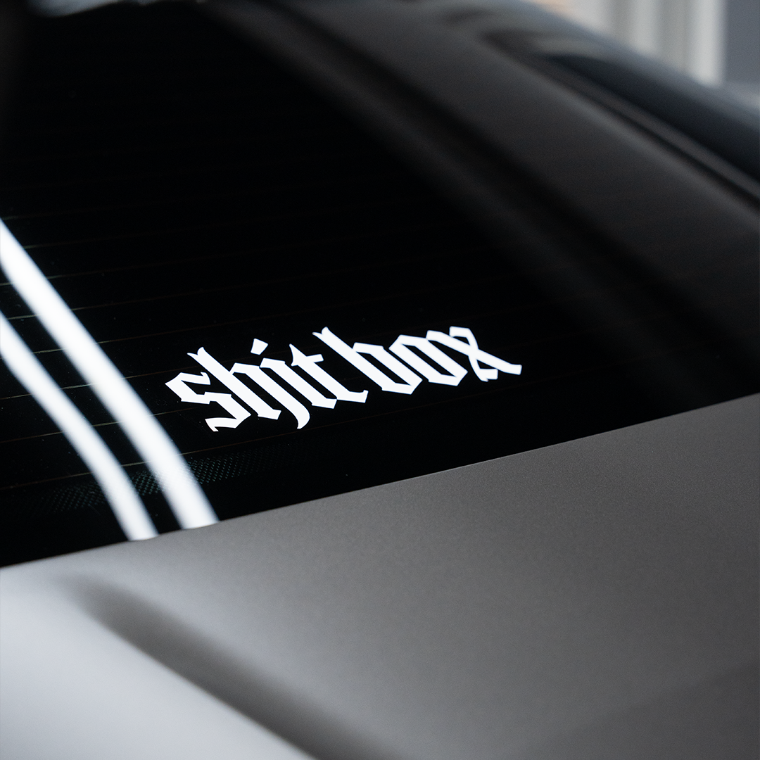Bull Shit Box SHIT BOX STICKER V.2