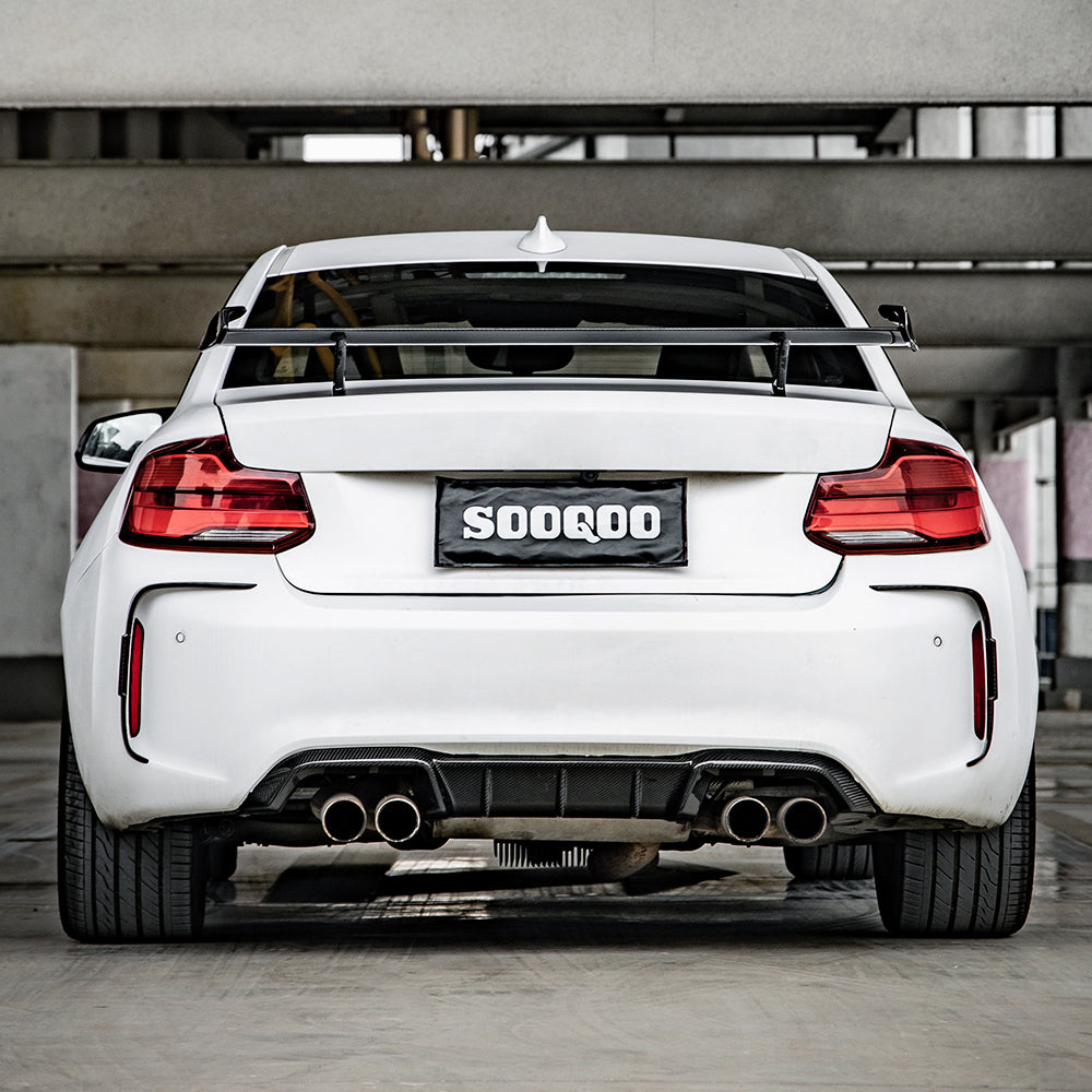 Heck Lufteinlässe Umrandung passend für BMW M2 F87   Sooqoo