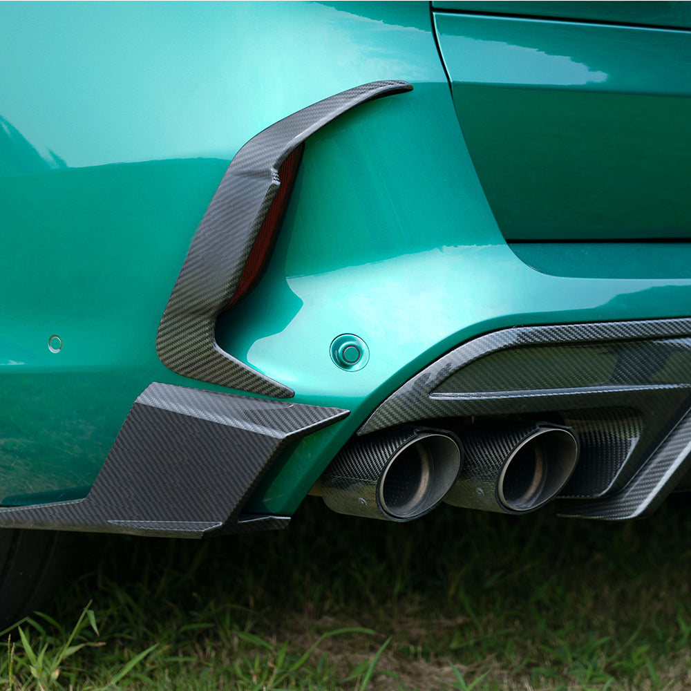 Heckdiffusor mit Bremslicht passend für BMW X5M F95 LCI   Sooqoo