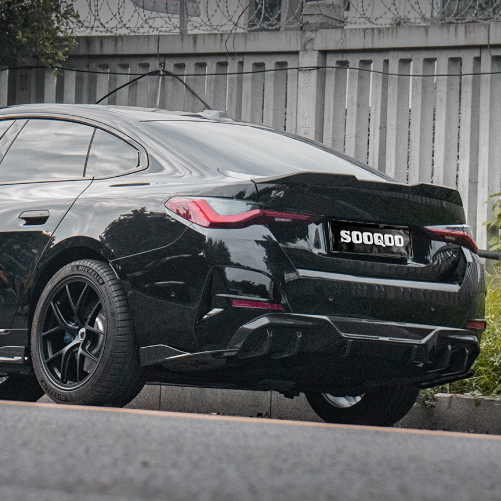 Heckdiffusor 3-teilig passend für BMW i4 G26 Elektroauto   Sooqoo