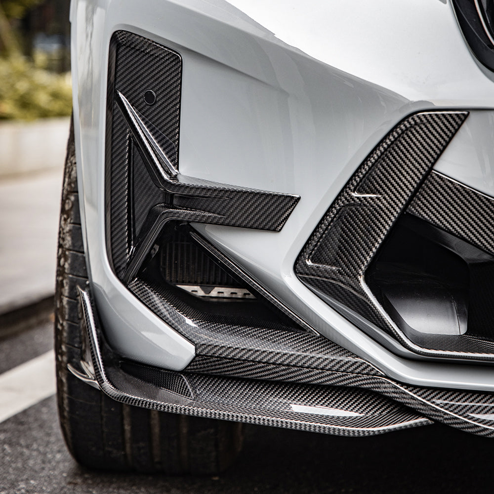 Front Canards passend für BMW X3M (F97) X4M (F98) LCI   Sooqoo