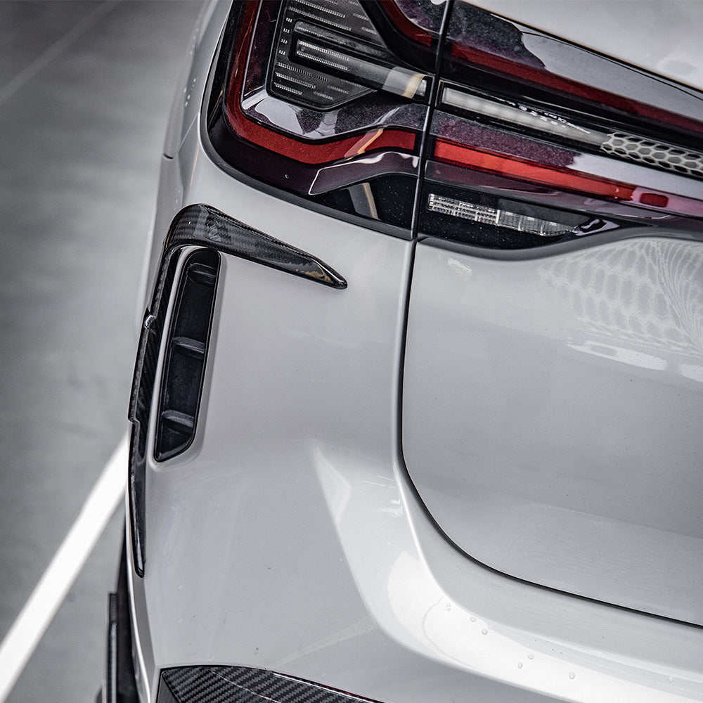 Heck Lufteinlässe "SQ-Style" passend für BMW X3 G01 LCI & X4 G02 LCI   Sooqoo