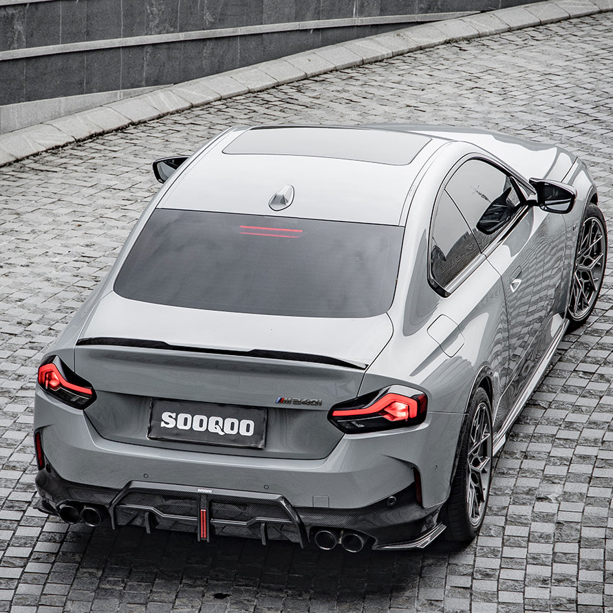 Heckspoiler "Ducktail" SQ-Style passend für BMW M2 G87 / 2er G42 M240i   Sooqoo
