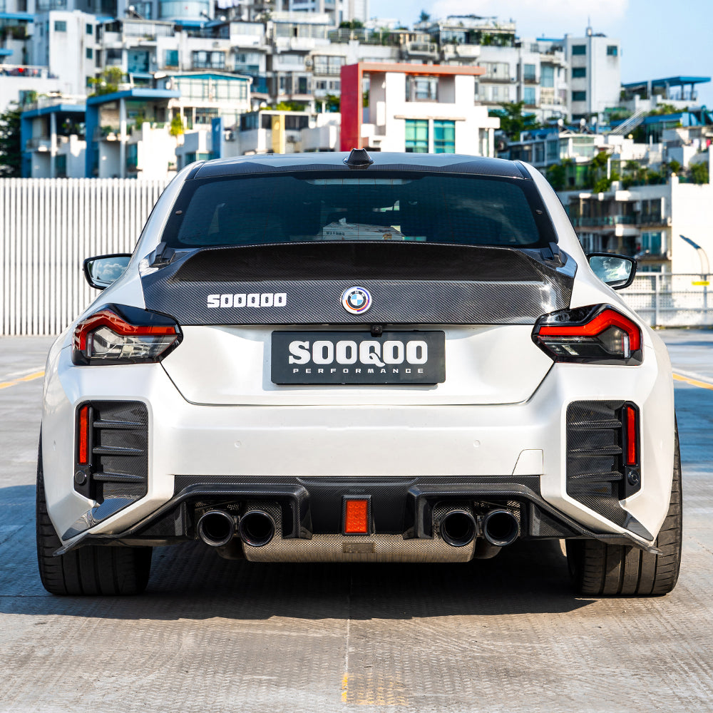 Heckdiffusor SQ-B passend für BMW M2 G87 inkl. LCI   Sooqoo