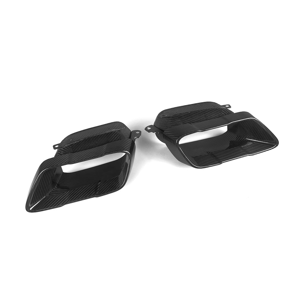 Auspuffblenden / Endrohrblenden "SQ Style" passend für BMW X5 G05 Pre-LCI & LCI   Sooqoo