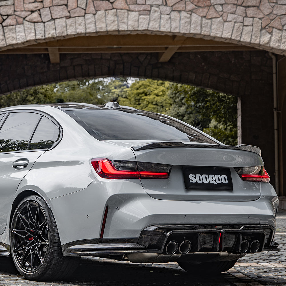 Heck Winglets passend für BMW M3 G80 G81   Sooqoo