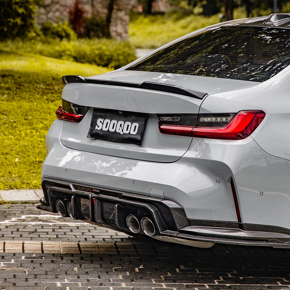 Heck Winglets passend für BMW M3 G80 G81   Sooqoo