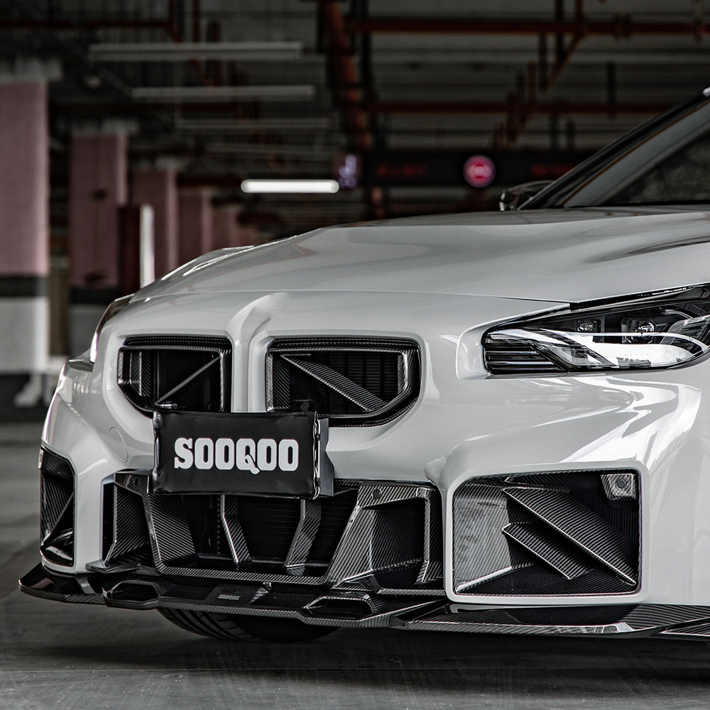 Front Kühlergrill passend für BMW M2 G87 - Sonderpreis - nur Kompatibel mit SOOQOO FRONTLIPPE   Sooqoo